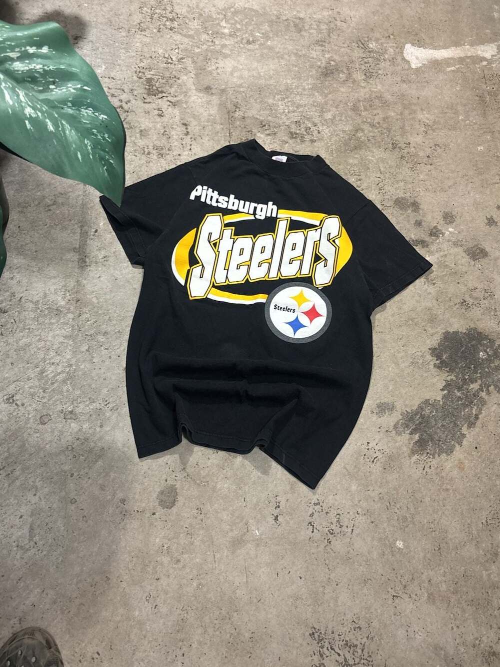 Vintage 90s Logo 7 Pittsburgh Steelers Graphic T-Shirt